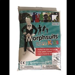 Kid’s Tuxedo Morphsuit- Unisex Medium Halloween Costume